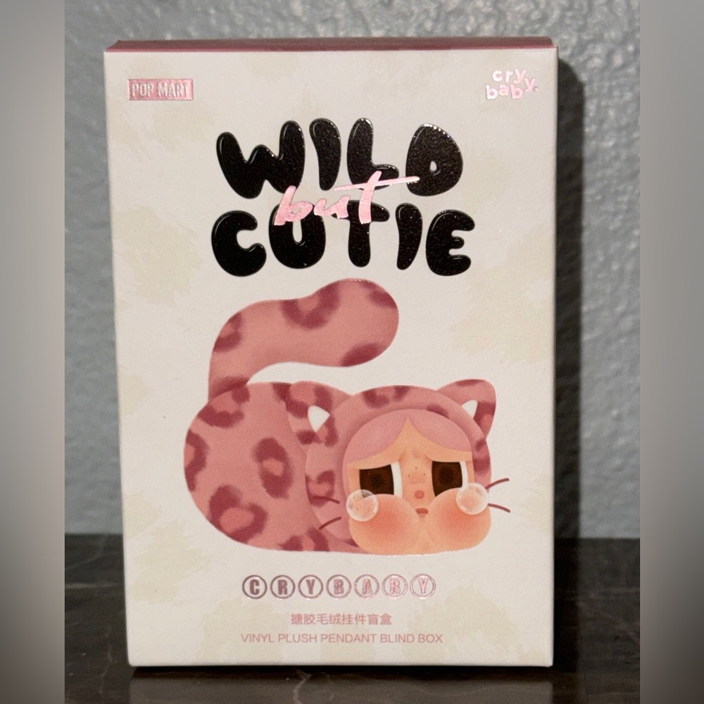 Pop Mart Authentic Wild But Cutie Vinyl Plush Pendant in Vintage Cutie
